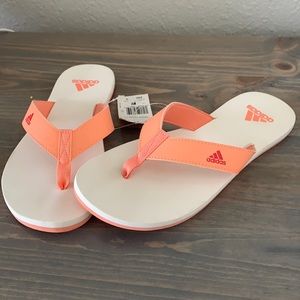 Adidas beach thong flip-flops